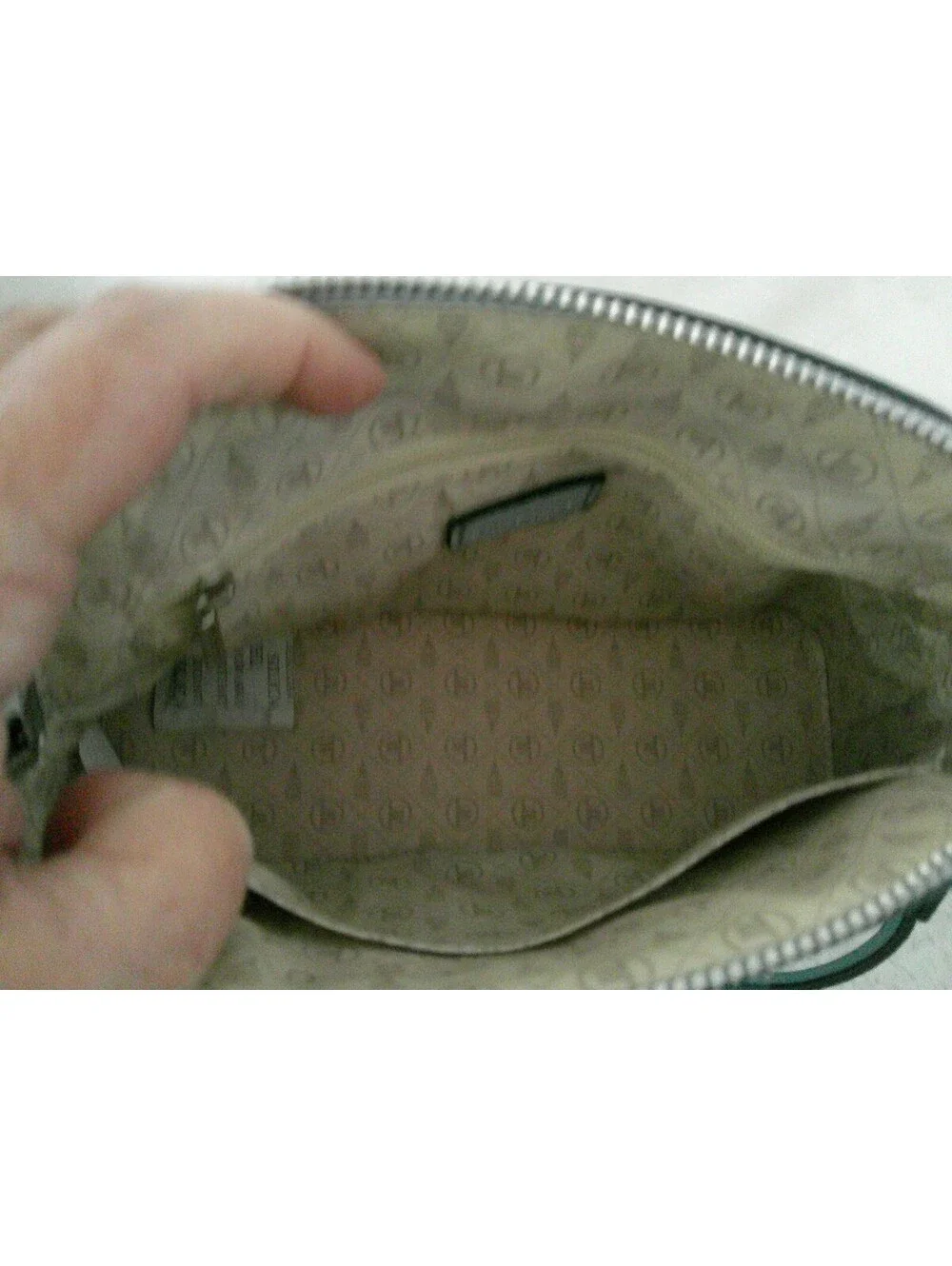 London Fog Ellie Dome Crossbody Bag Light Blue